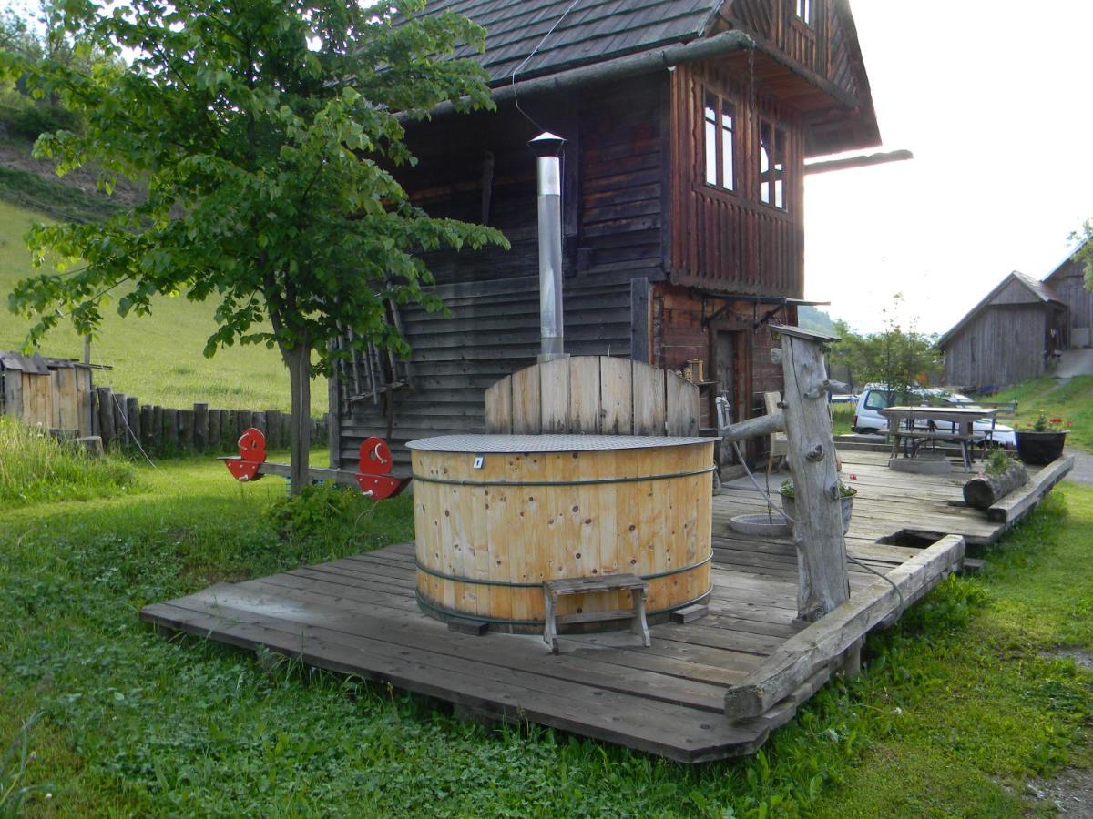 Huettenferien Koeberlhof Sankt Georgen ob Murau Eksteriør billede